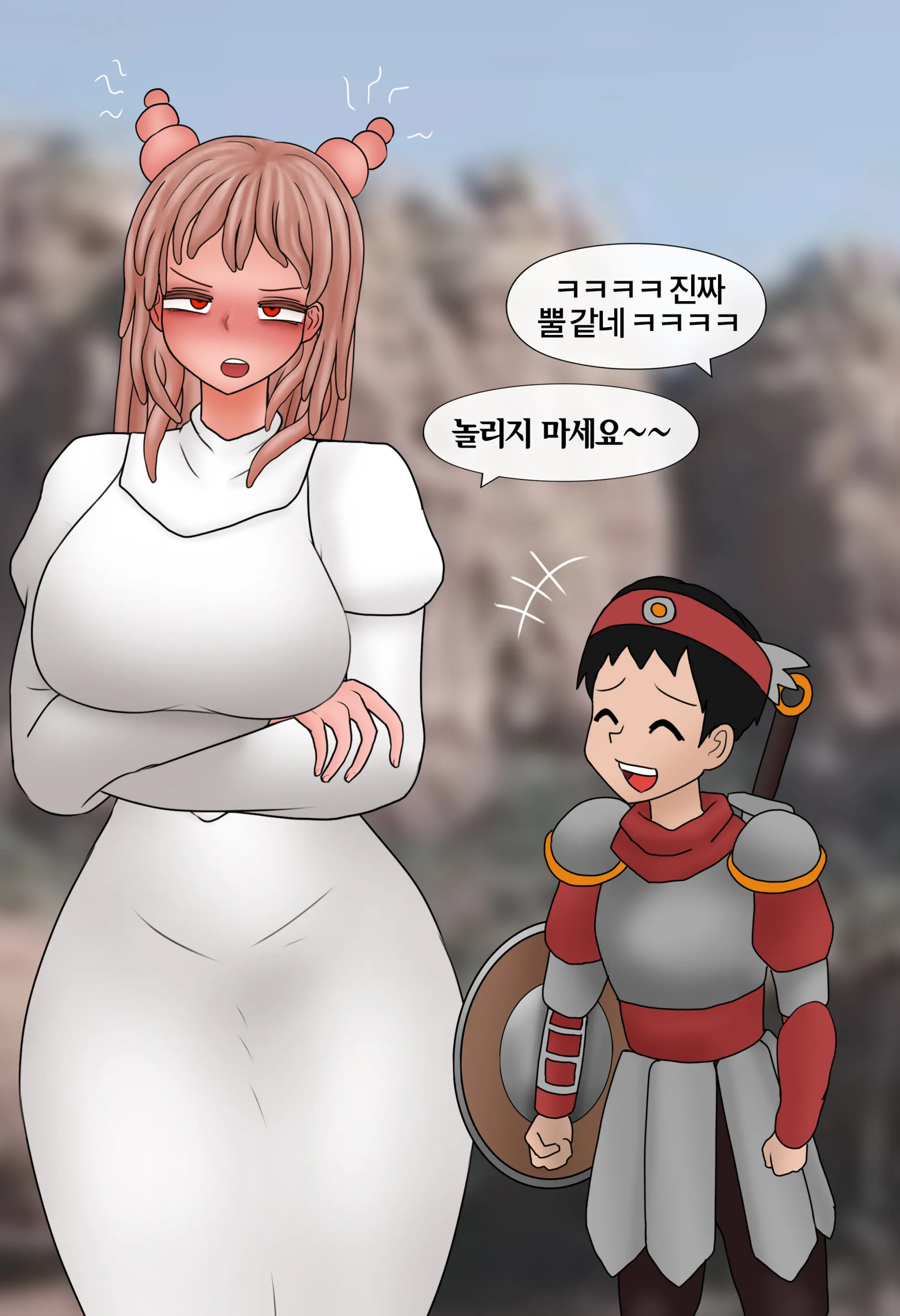 잡몹 촉수녀가 너무 잘함 Low Level Tentacle Monster Is Too Good At [Korean] 01-21